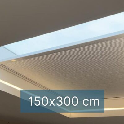 Stores pour fenêtres de toit plat 150x300cm
