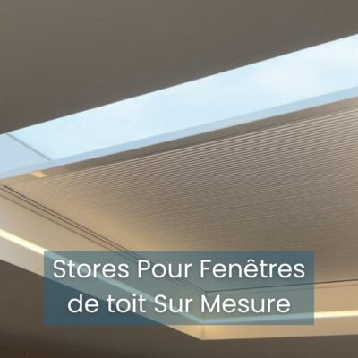 Stores Pour Fenêtres de toit Sur Mesure